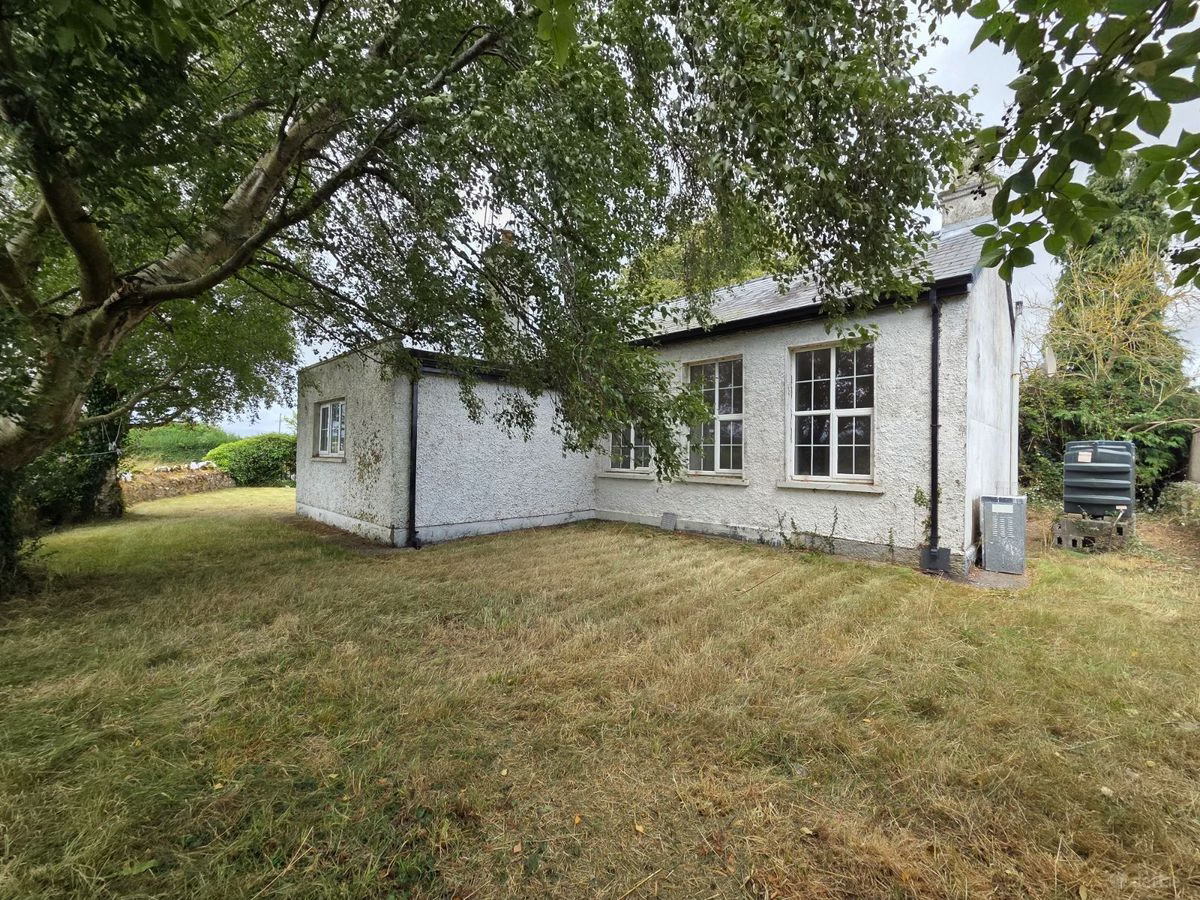 rear of the house