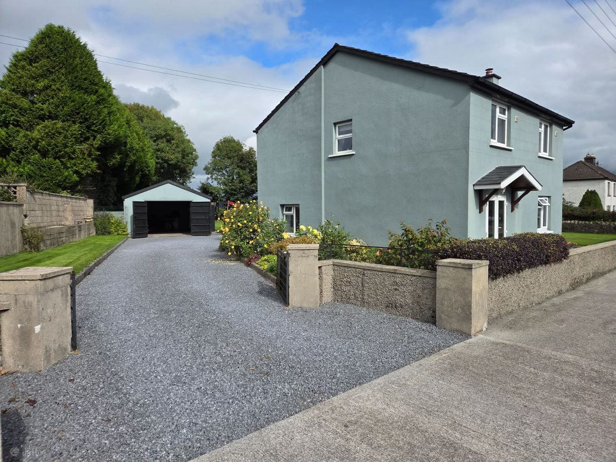 front of the house
