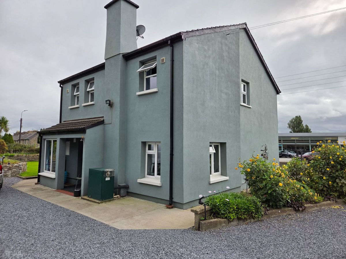 front of the house
