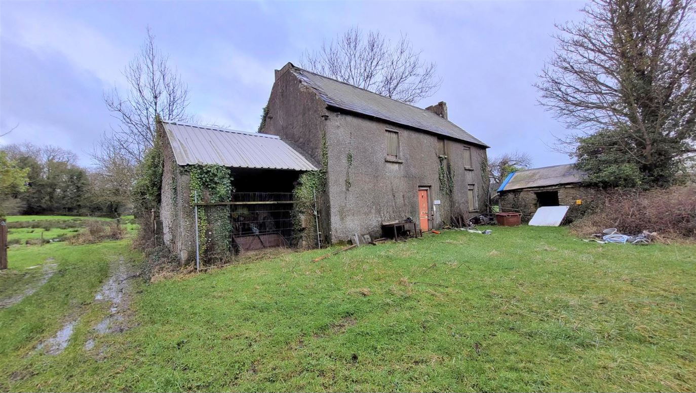 derelict building