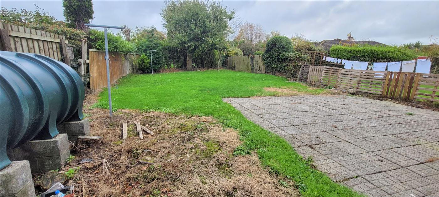 large rear garden