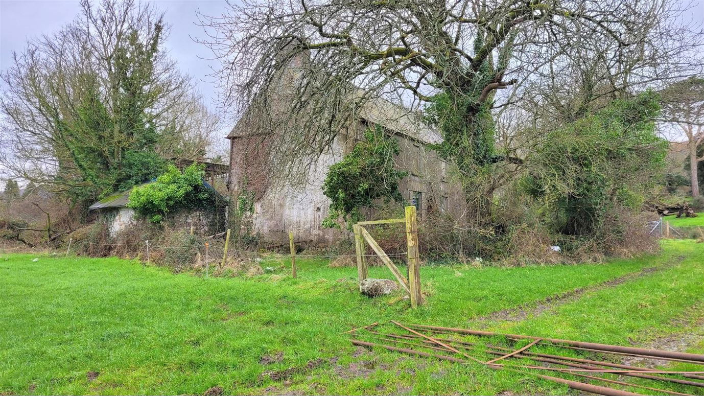 derelict building